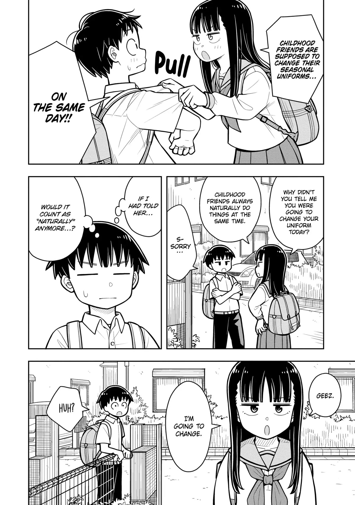 Starting Today She's My Childhood Friend Chapter 35: Childhood Friends And Changing Uniforms - Picture 2