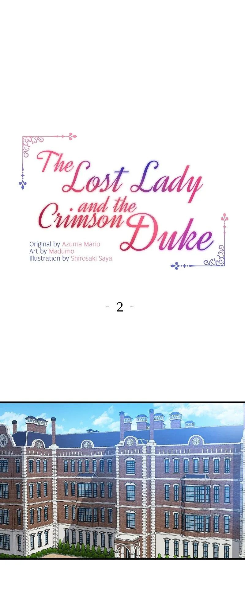 The Lost Lady And The Crimson Duke Chapter 2 - Picture 1