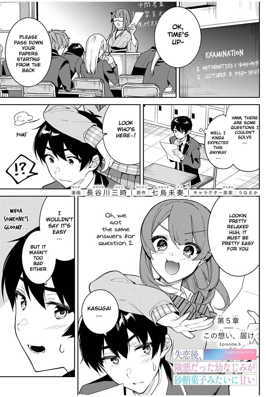 After A Heartbreak, My Bitter Childhood Friend Is Now Sweet Like Sugar Chapter 5 - Picture 2