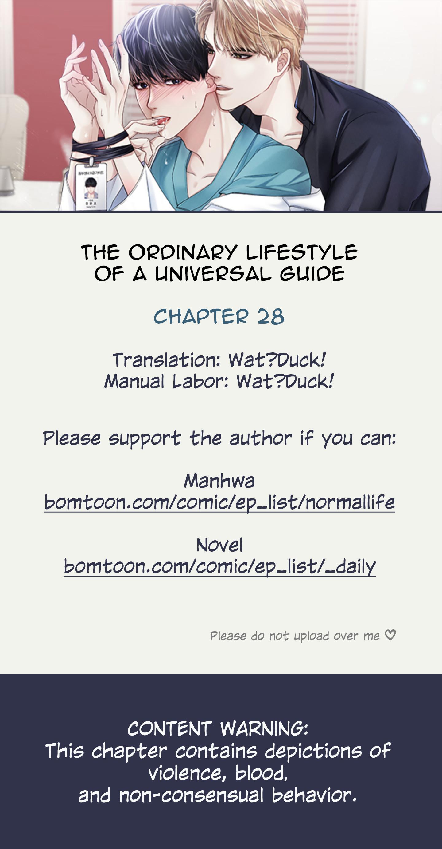 Ordinary Daily Life Of An Omegaverse Guide Chapter 28 - Picture 1