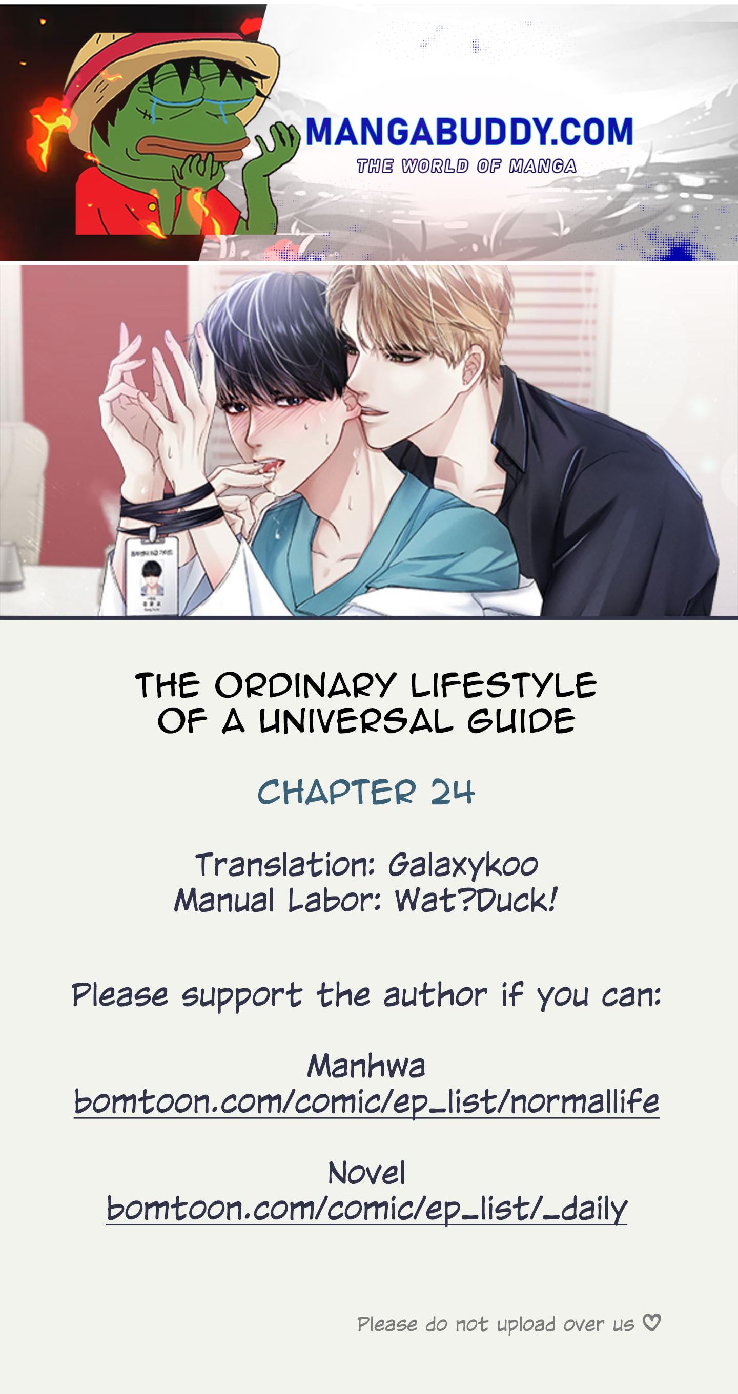 Ordinary Daily Life Of An Omegaverse Guide Chapter 24 - Picture 1
