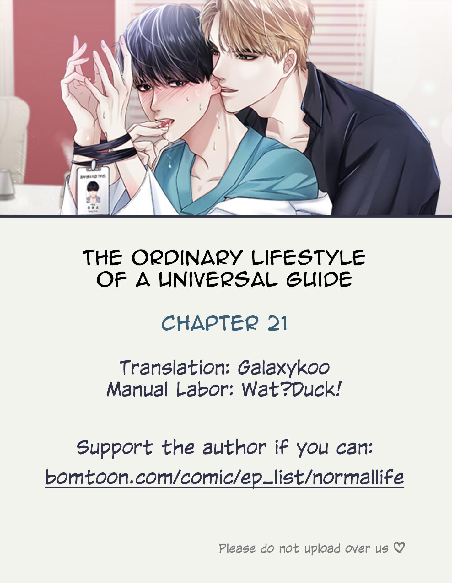 Ordinary Daily Life Of An Omegaverse Guide Chapter 21 - Picture 1