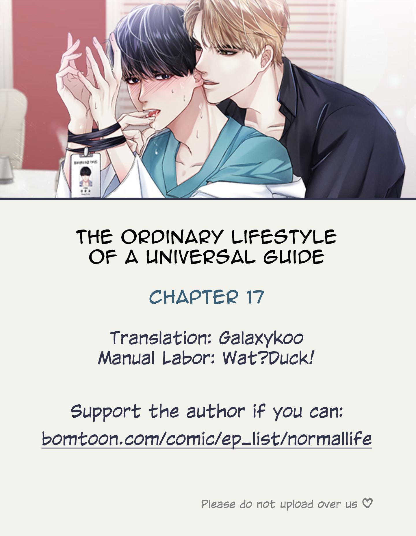 Ordinary Daily Life Of An Omegaverse Guide Chapter 17 - Picture 1