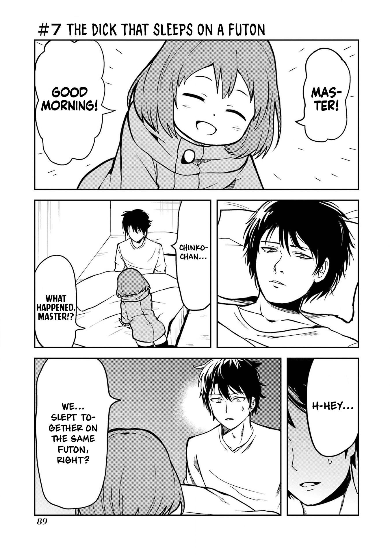 Turns Out My Dick Was A Cute Girl Vol.1 Chapter 7: The Dick That Sleeps On A Futon - Picture 1