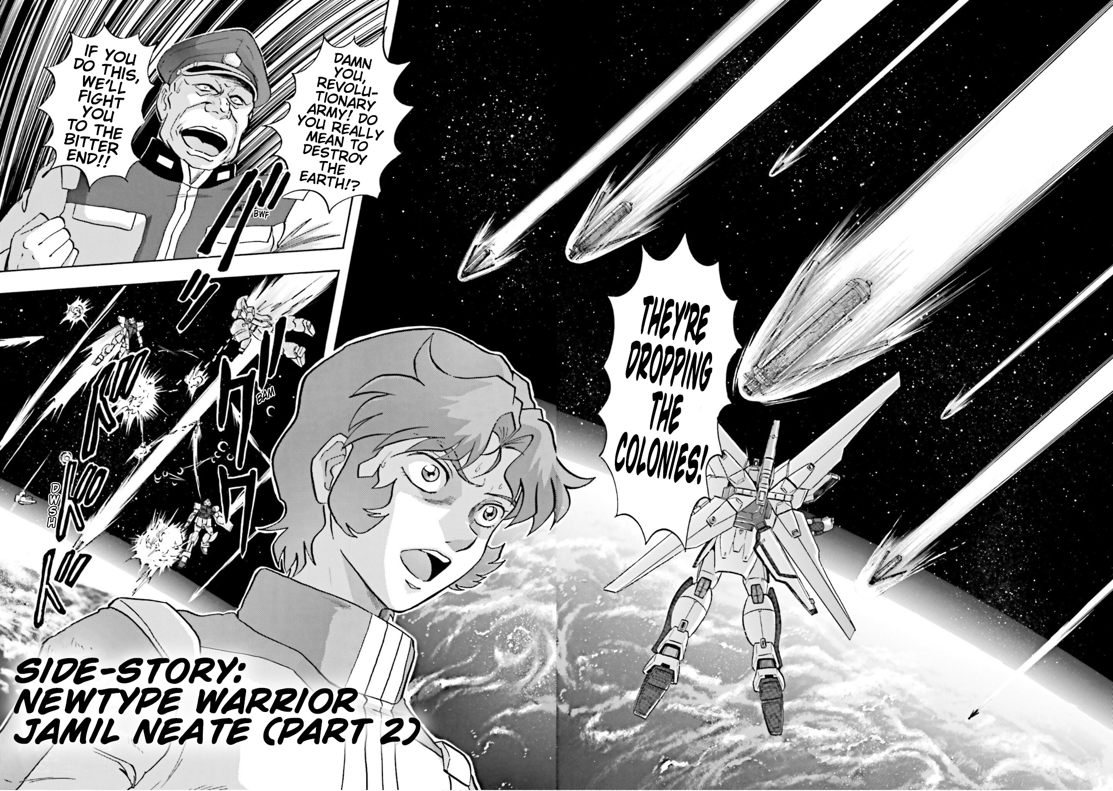 After War Gundam X Re:master Edition Vol.2 Chapter 7.5: Side-Story: Newtype Warrior Jamil Neate (Part 2) - Picture 2