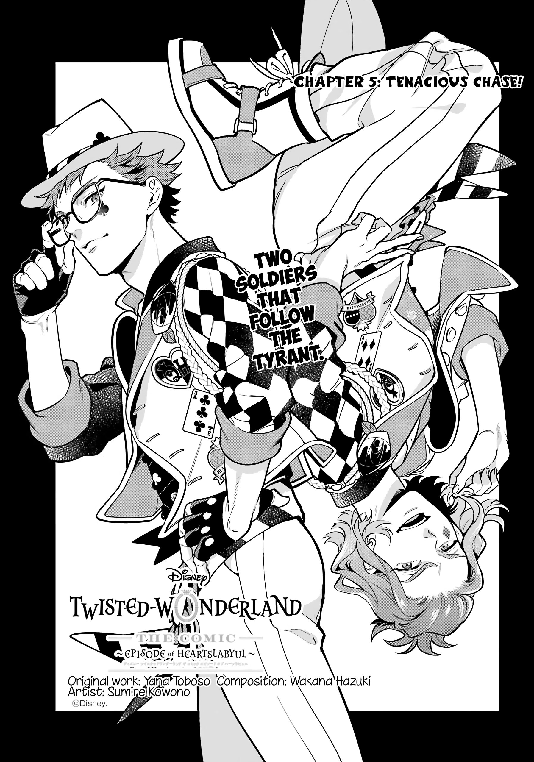 Disney Twisted Wonderland - The Comic - ~Episode Of Heartslabyul~ Vol.2 Chapter 5: Tenacious Chase! - Picture 1