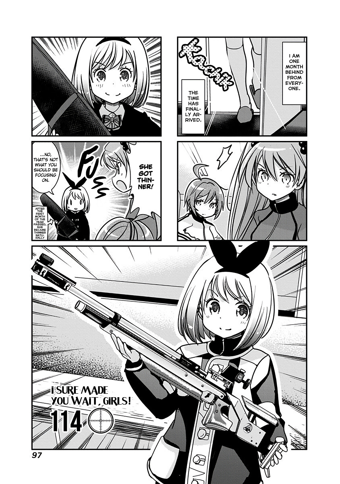 Rifle Is Beautiful Vol.5 Chapter 114: I Sure Made You Wait, Girls! - Picture 2