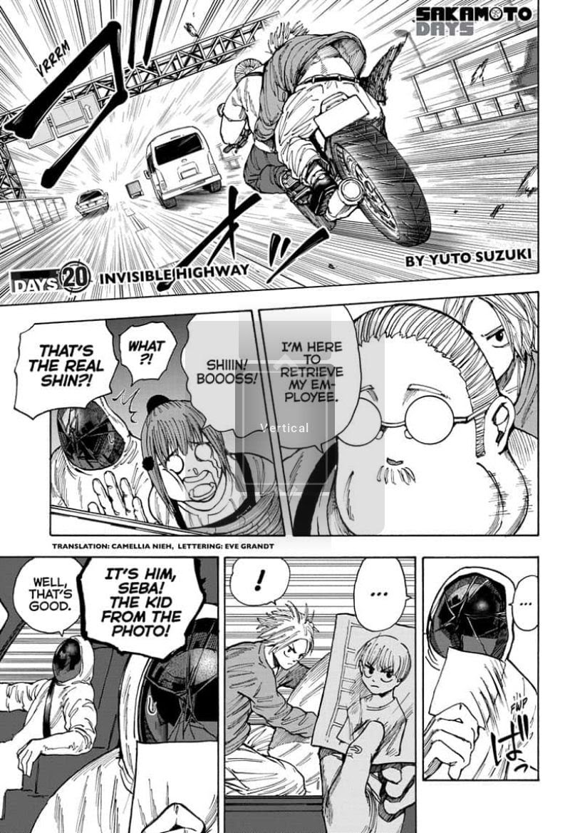 Sakamoto Days Chapter 20 : Days 20 Invisible Highway - Picture 1