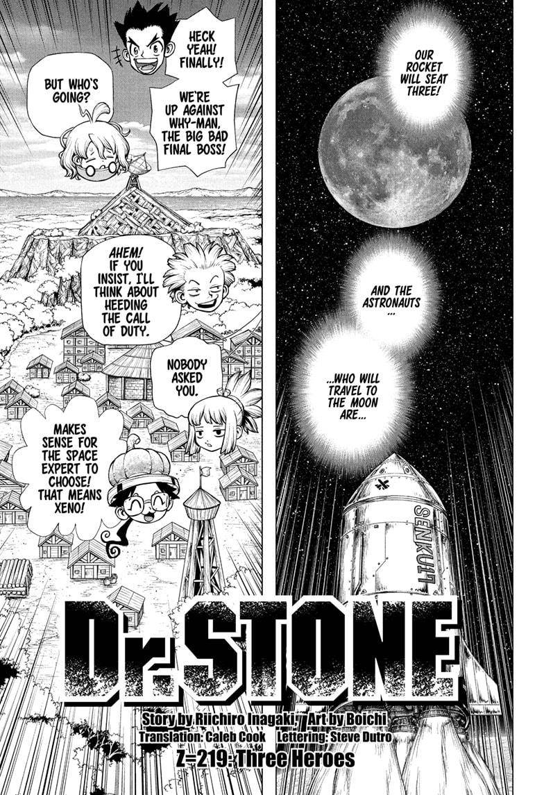 Dr. Stone Chapter 219 - Picture 1