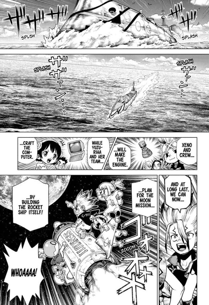 Dr. Stone Chapter 209 : Z=209: The Rocket's Hard T.. - Picture 1