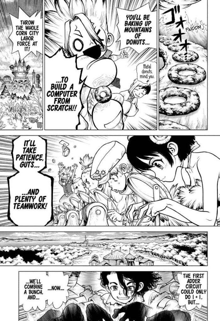 Dr. Stone Chapter 207 : Z=207: Linking The Circuit.. - Picture 1