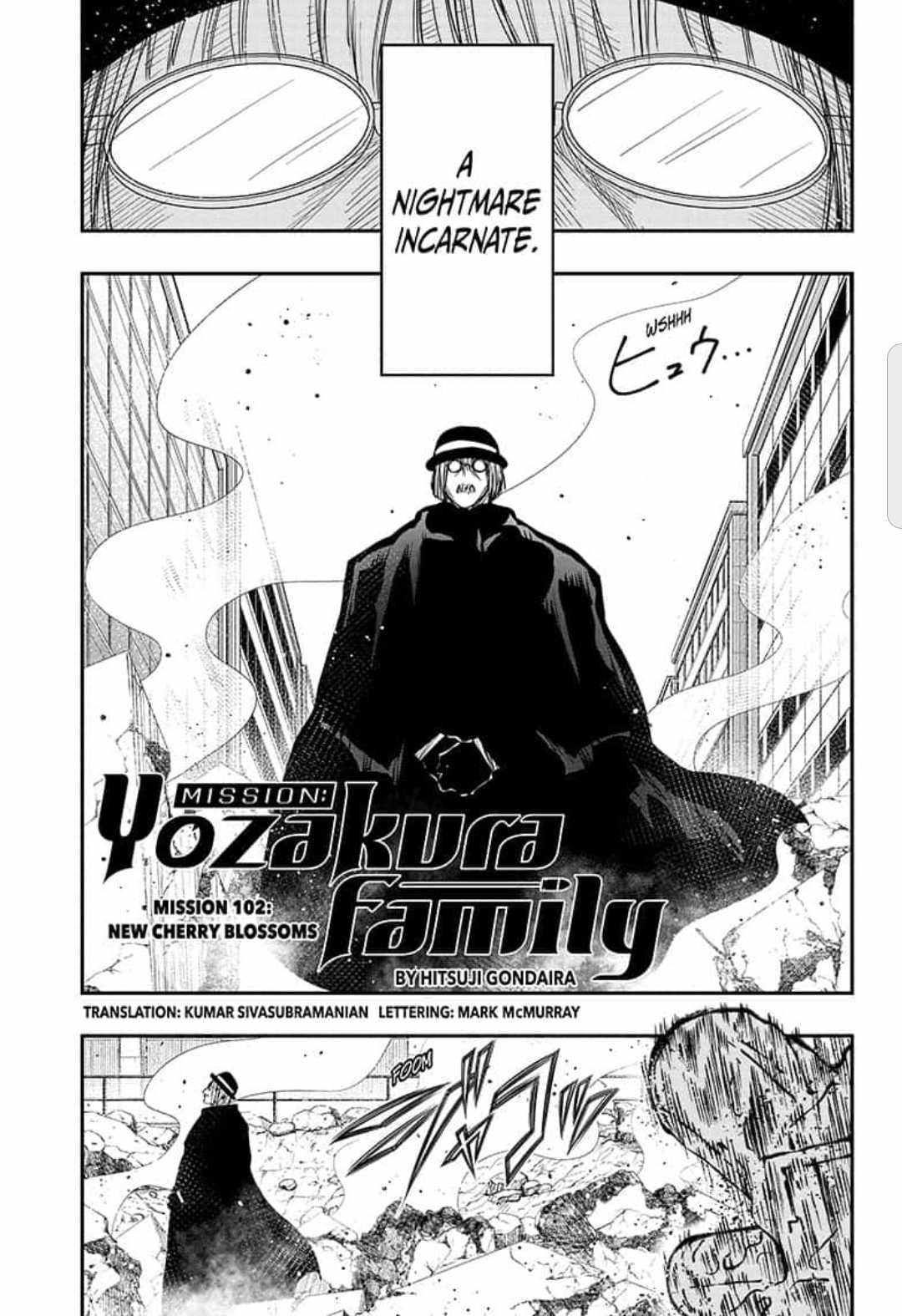 Mission: Yozakura Family Chapter 102 - Picture 1