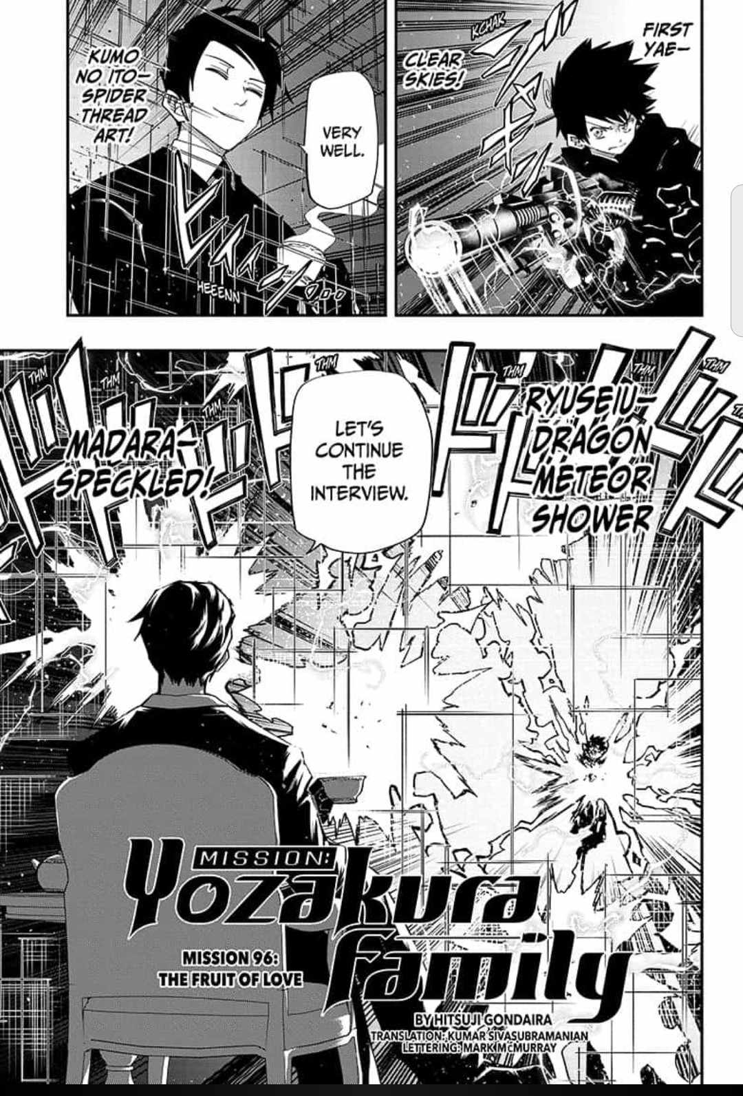 Mission: Yozakura Family Chapter 96 - Picture 1