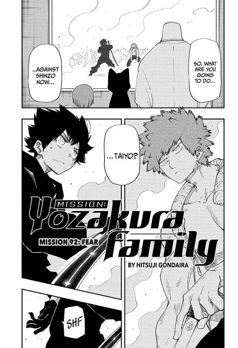 Mission: Yozakura Family Chapter 92 - Picture 1
