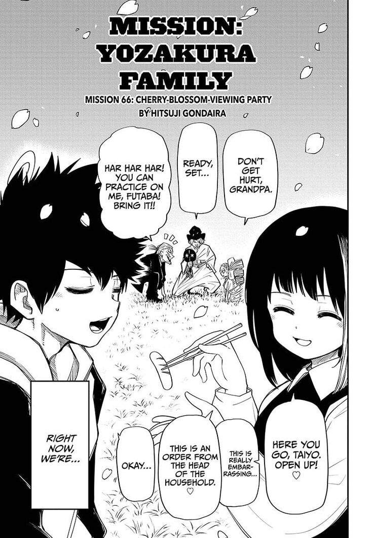 Mission: Yozakura Family Chapter 66 - Picture 1