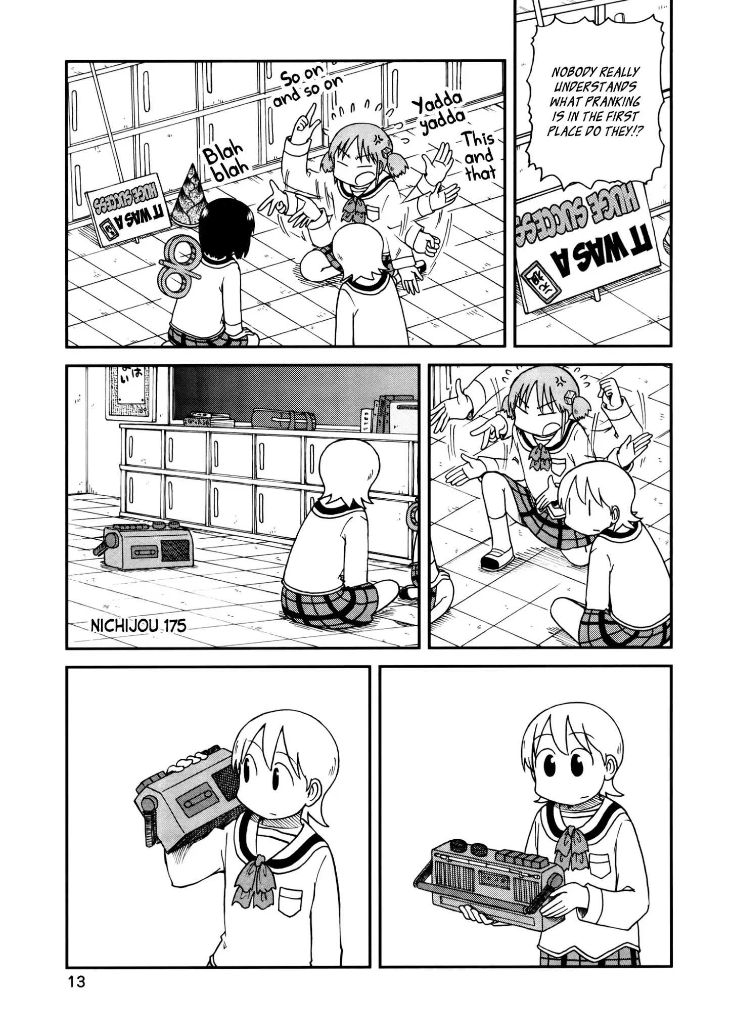 Nichijou Chapter 175 - Picture 1