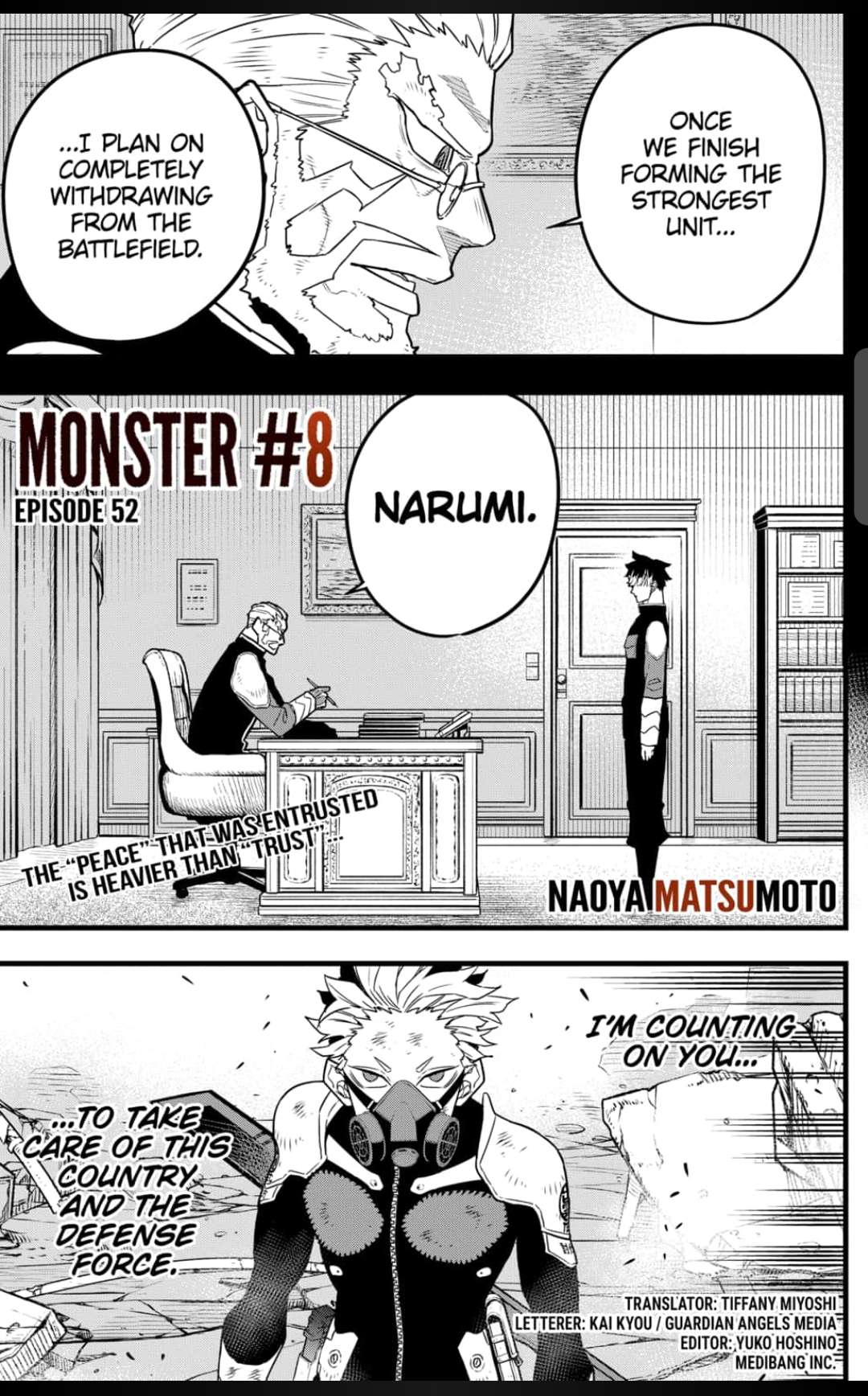 Kaiju No. 8 Chapter 52 - Picture 1