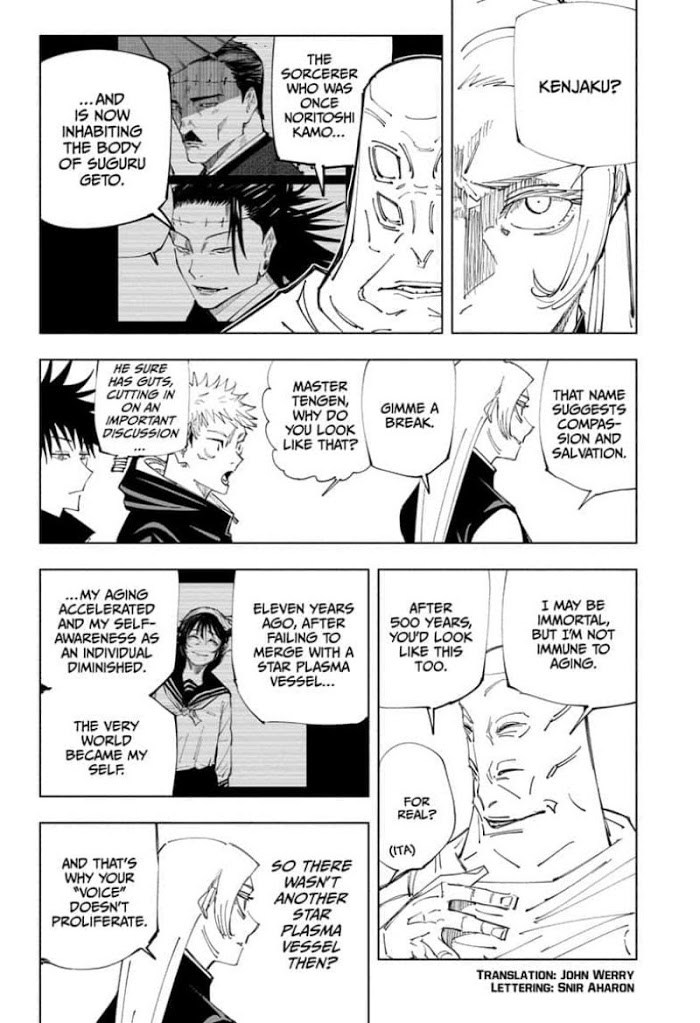 Jujutsu Kaisen Chapter 145: The Back - Picture 2