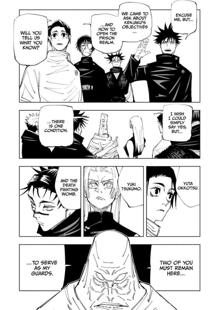 Jujutsu Kaisen Chapter 145: The Back - Picture 3