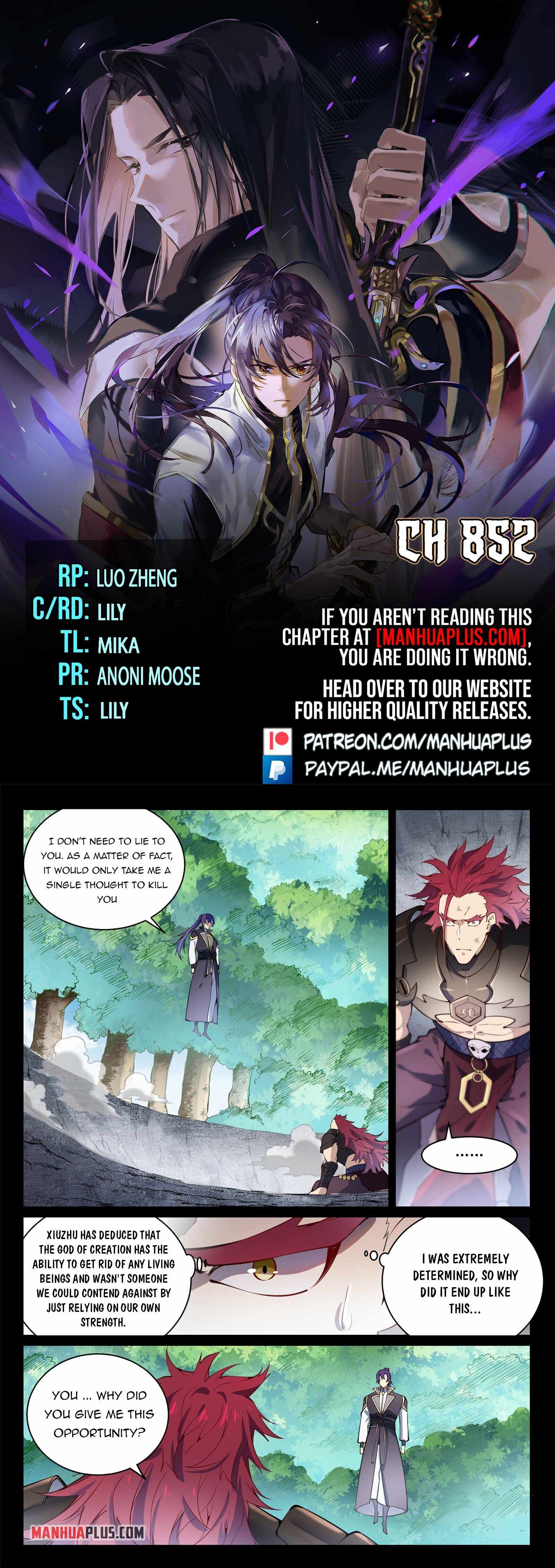 Apotheosis Chapter 852 - Picture 1