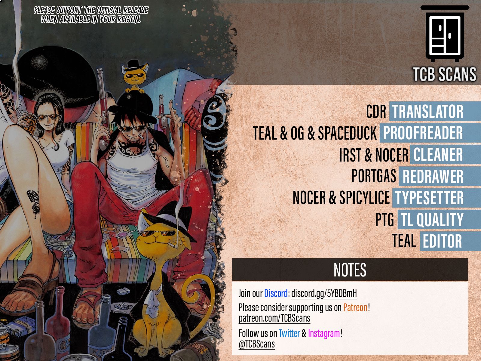 One Piece Chapter 1034 - Picture 1