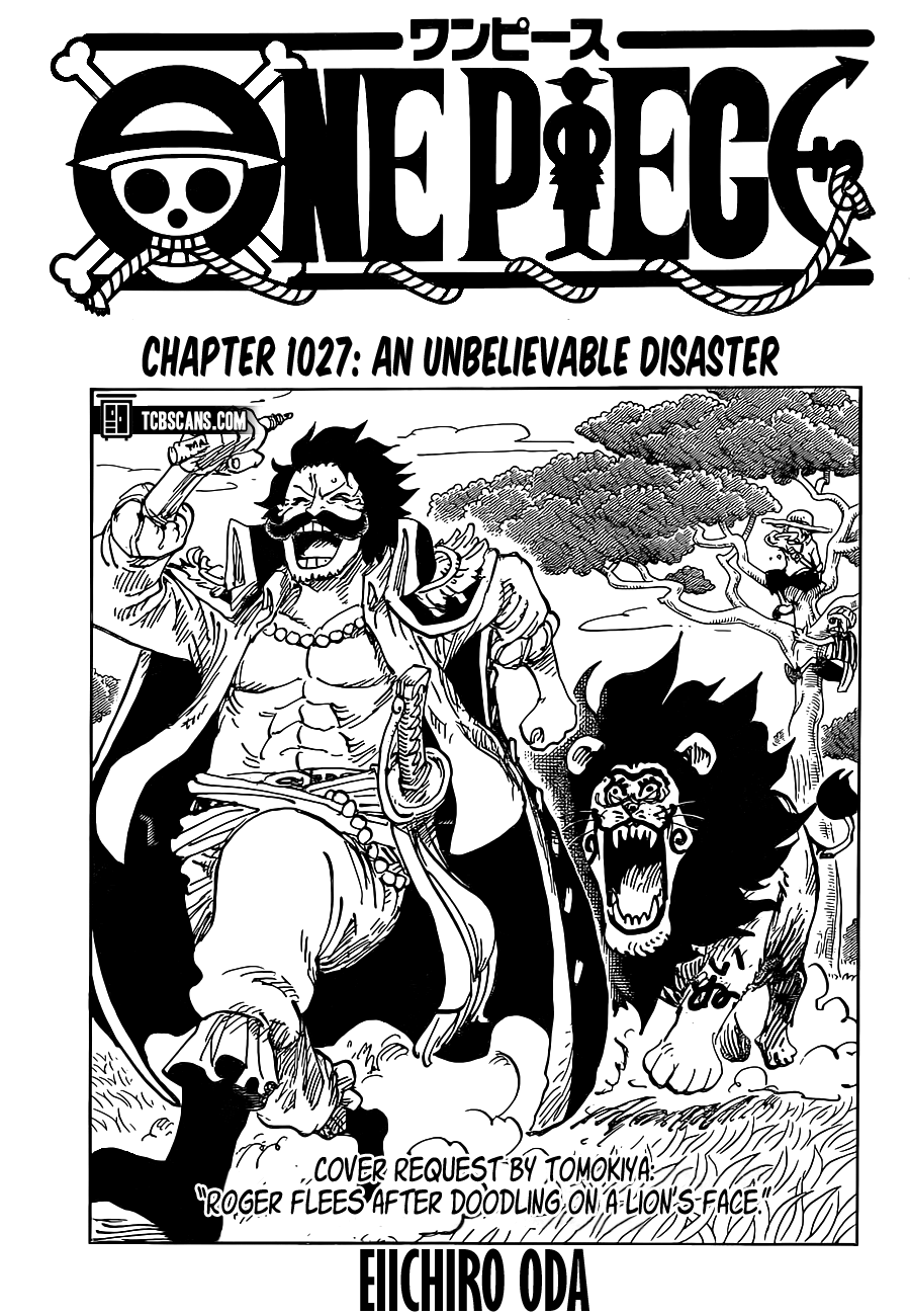 One Piece Chapter 1027 - Picture 1