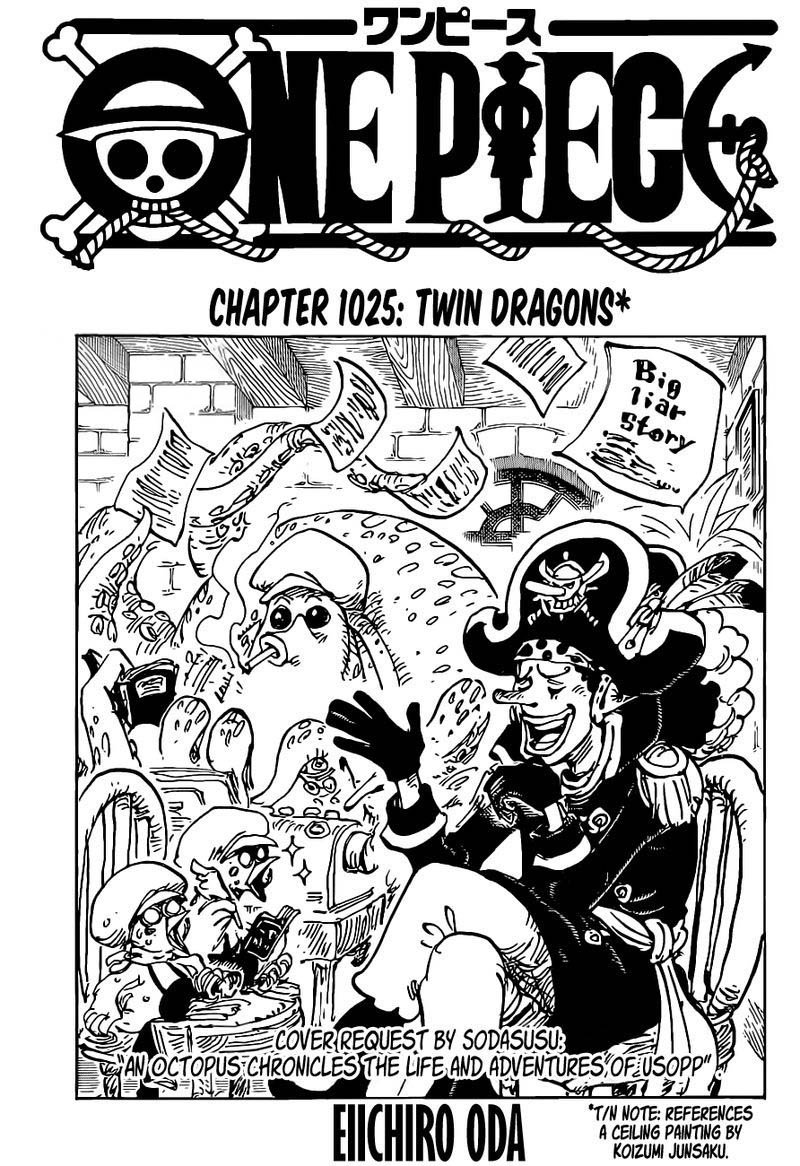 One Piece Chapter 1025 - Picture 2