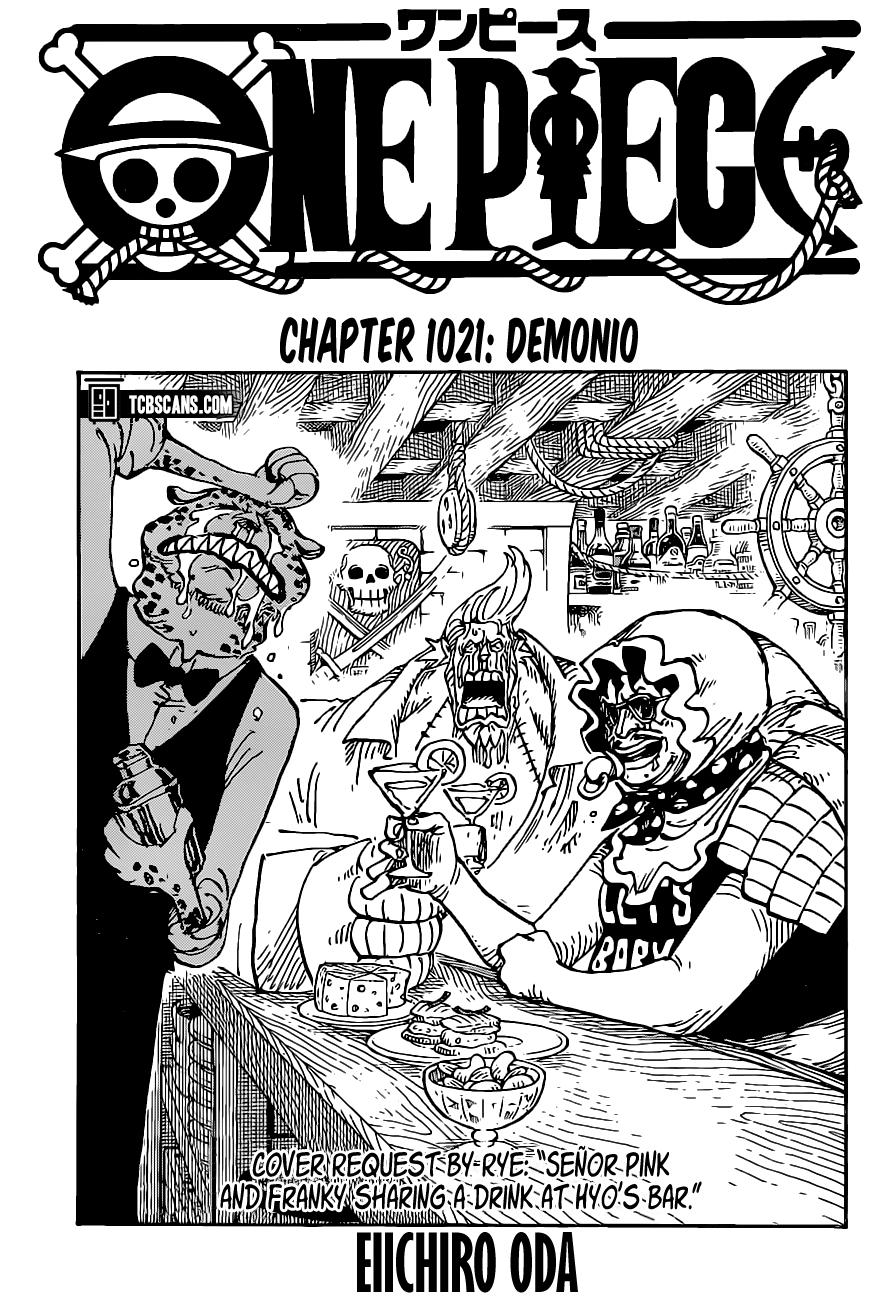 One Piece Chapter 1021 - Picture 2