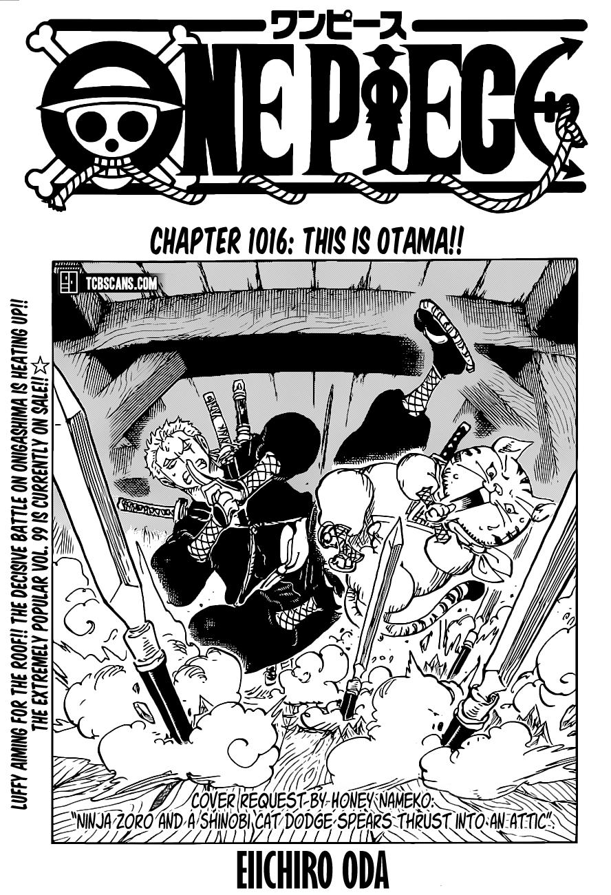 One Piece Chapter 1016 - Picture 1