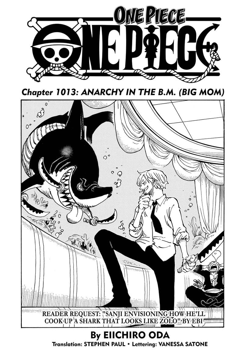 One Piece Chapter 1013 - Picture 1