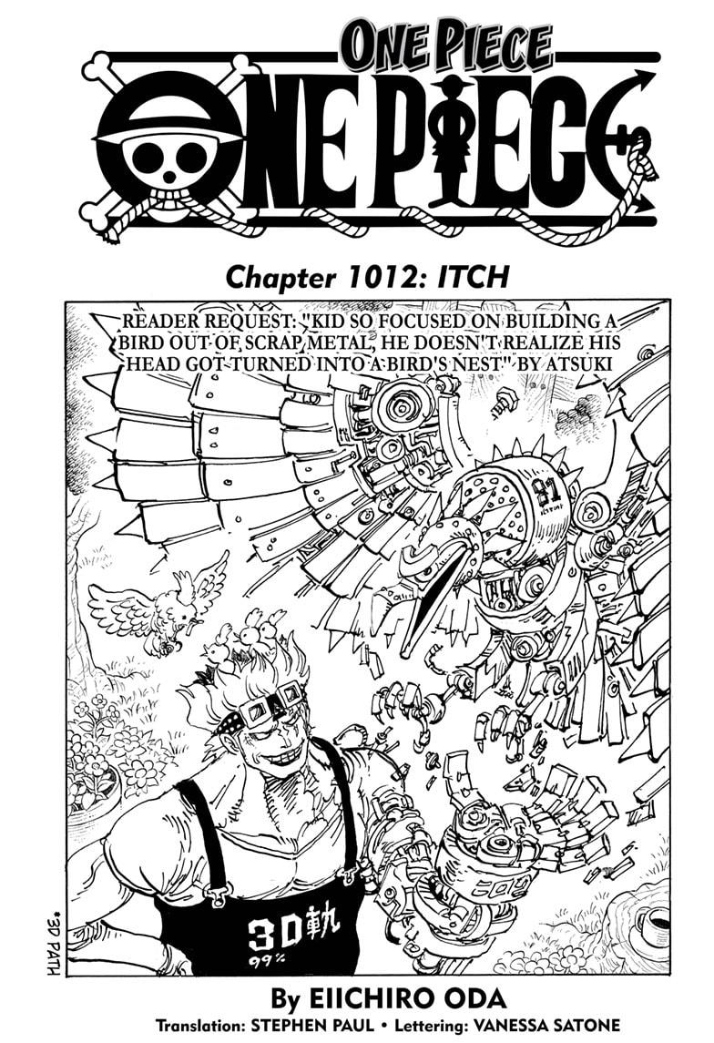 One Piece Chapter 1012 - Picture 1