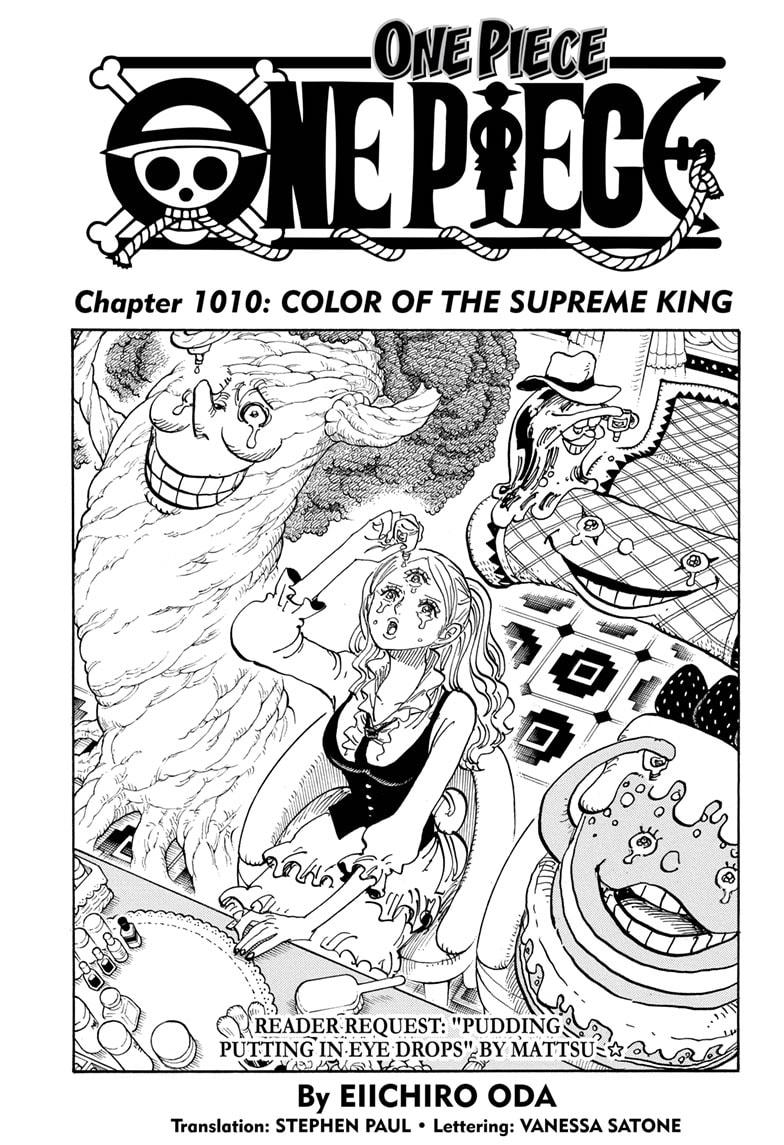 One Piece Chapter 1010 - Picture 1