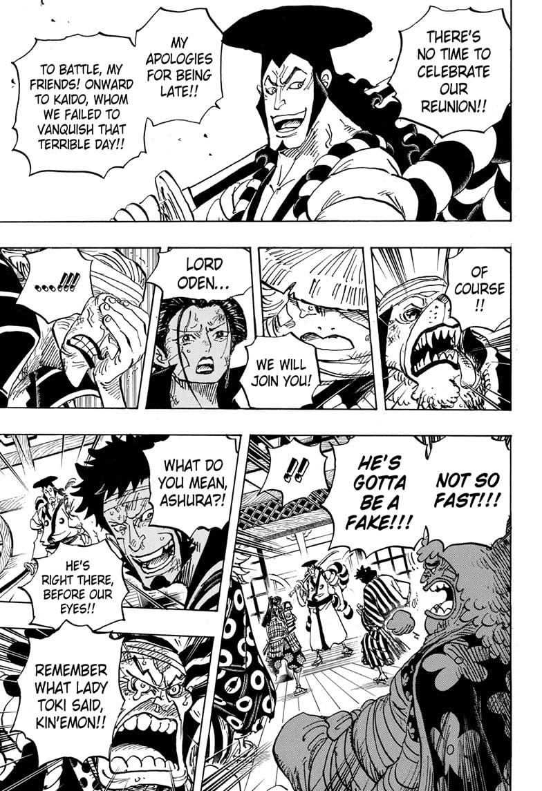 One Piece Chapter 1008 - Picture 3