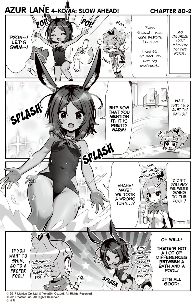 Azur Lane 4-Koma: Slow Ahead Chapter 80 - Picture 2
