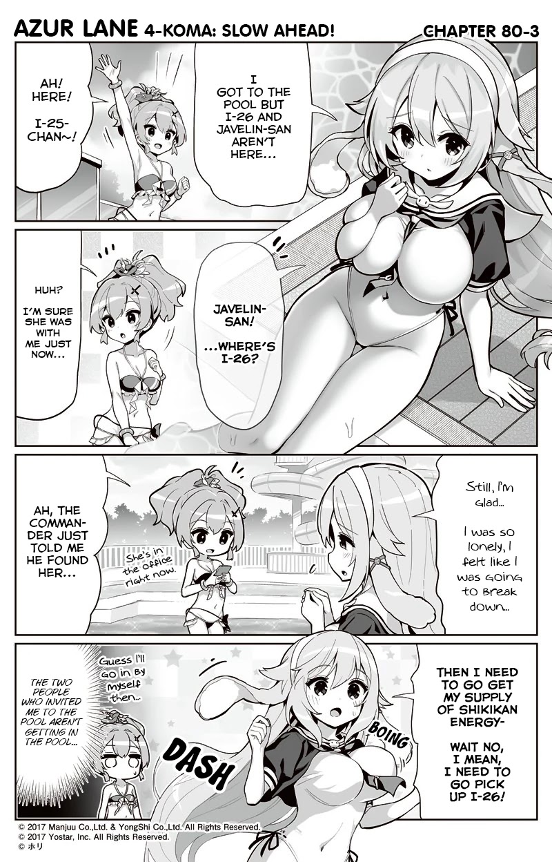 Azur Lane 4-Koma: Slow Ahead Chapter 80 - Picture 3