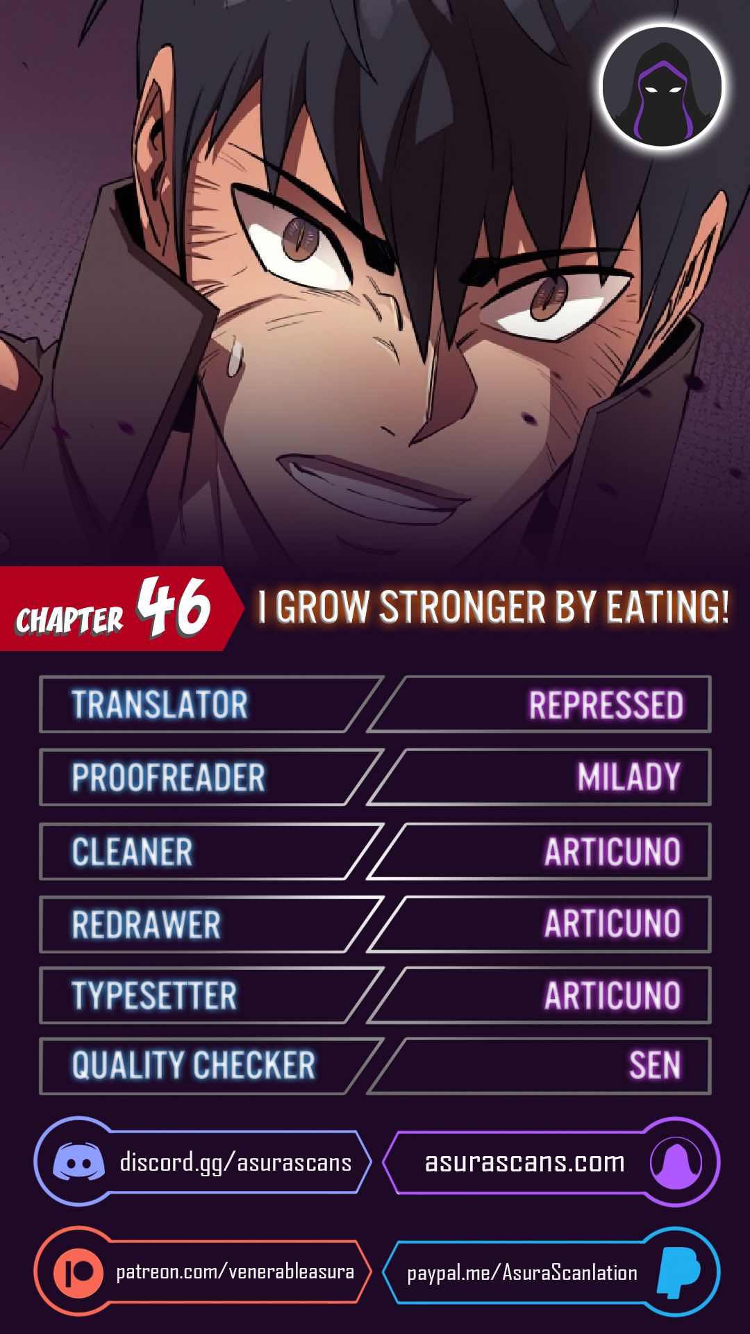 I Grow Stronger By Eating! - Page 1