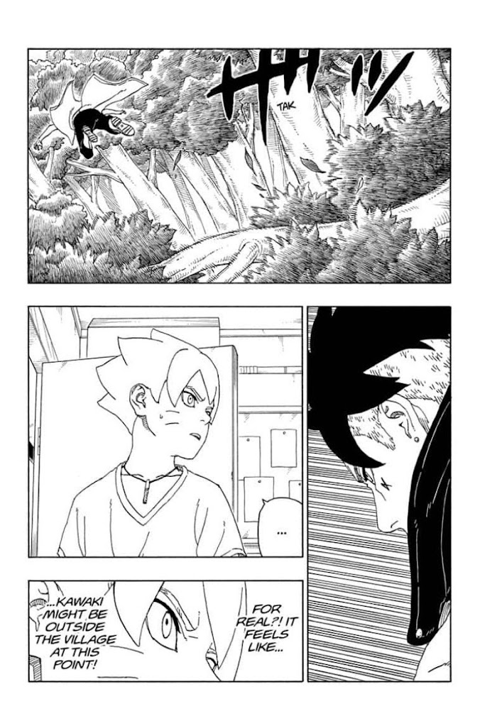 Boruto: Naruto Next Generations Chapter 62 : Number 62: Run-In - Picture 2