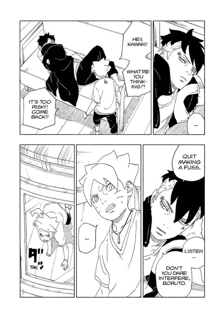 Boruto: Naruto Next Generations Chapter 62 : Number 62: Run-In - Picture 3