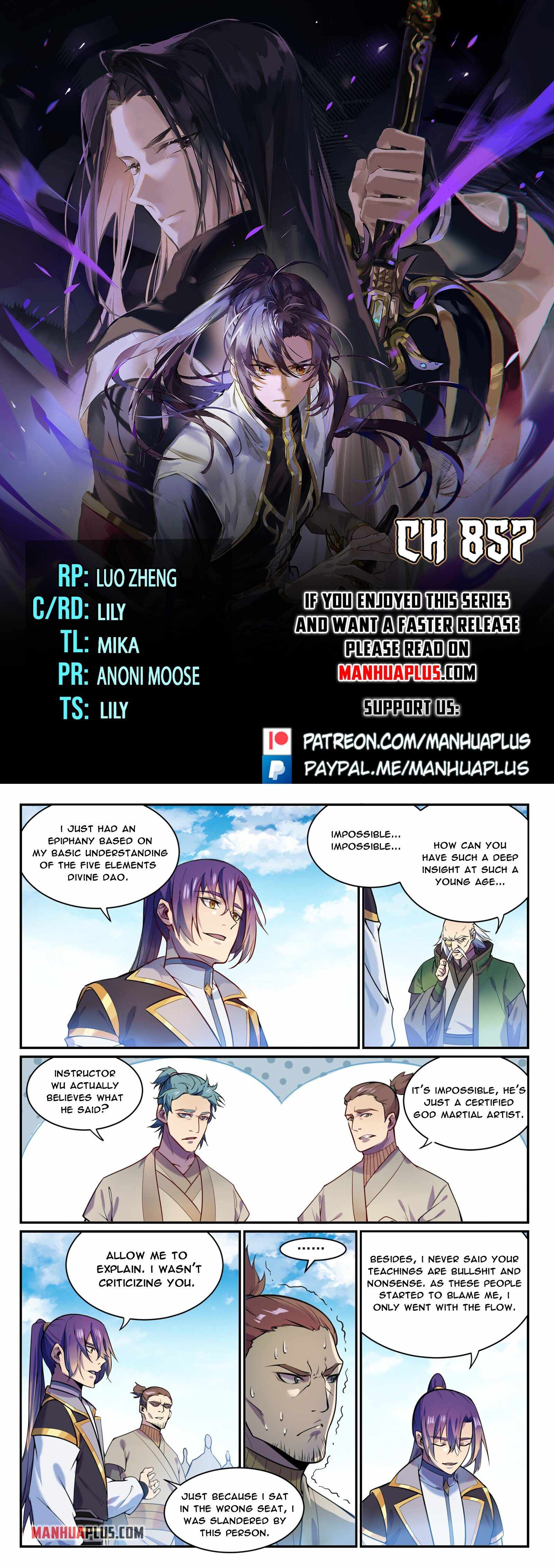 Apotheosis Chapter 857 - Picture 1