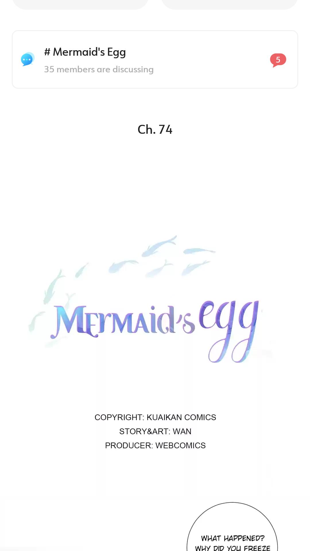Mermaid's Egg Chapter 74 - Picture 2