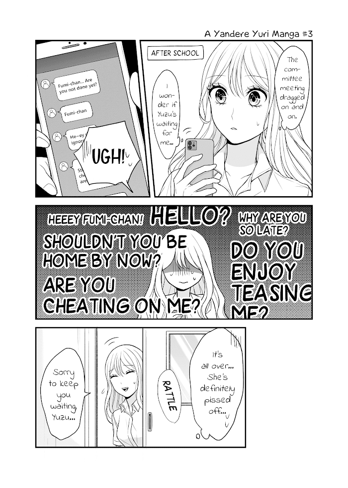 A Yandere Yuri Manga - Page 1