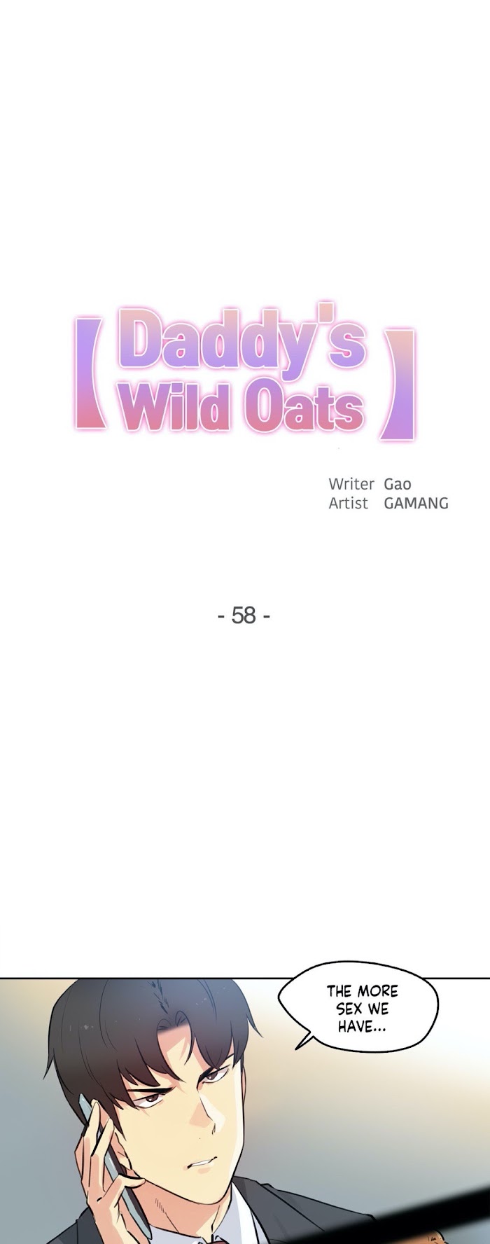 Daddy’S Wild Oats Chapter 58 - Picture 1