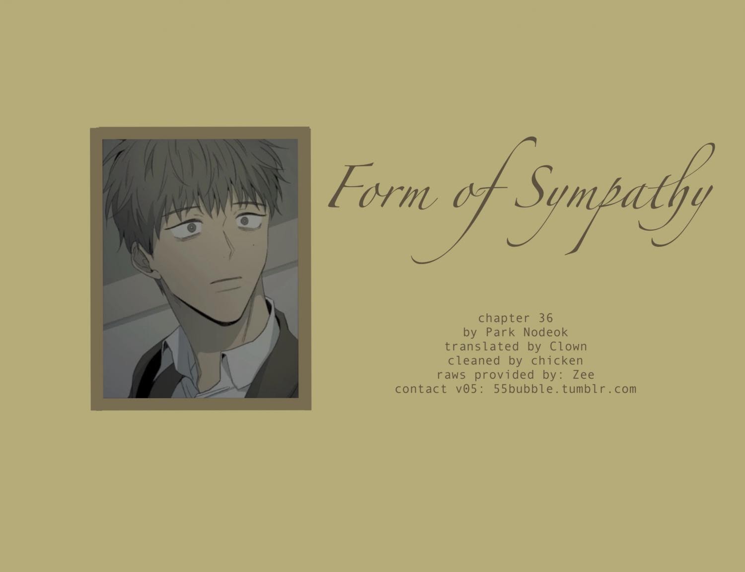 Form Of Sympathy Chapter 36 - Picture 1