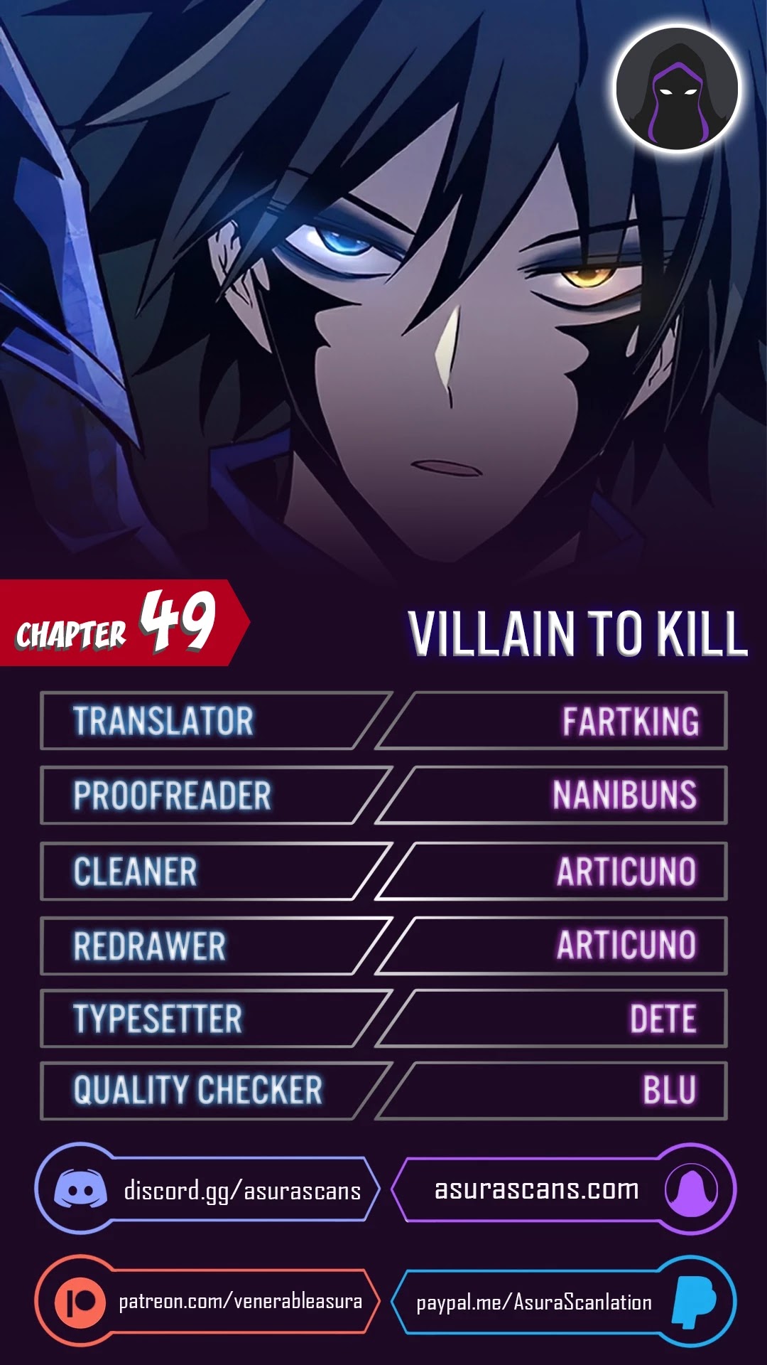 Villain To Kill Chapter 49 - Picture 1