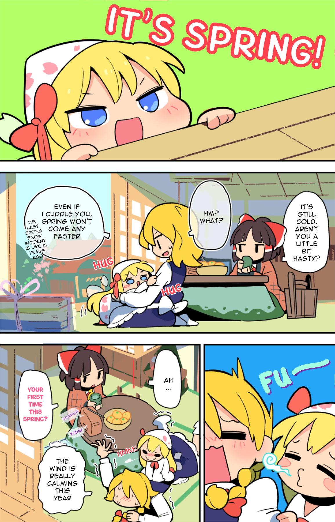 Touhou - Atai To Gensokyo Vol.1 Chapter 10: New Spring Term At School - Picture 1