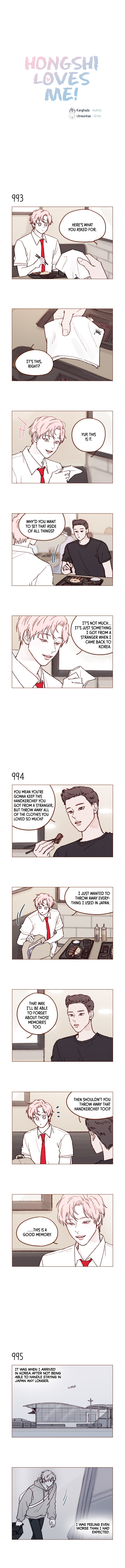 Hongshi Loves Me! Chapter 159: I'll Be Okay From Now On - Picture 1