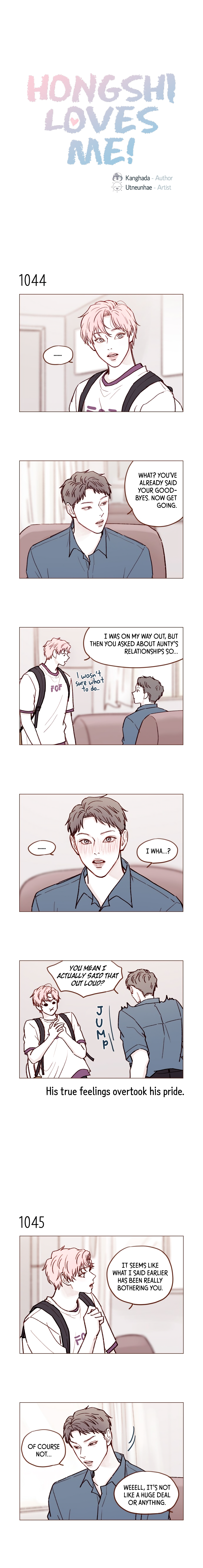 Hongshi Loves Me! Chapter 168: Do You Think I'm Some Kind Of Teenager Like You?! - Picture 1