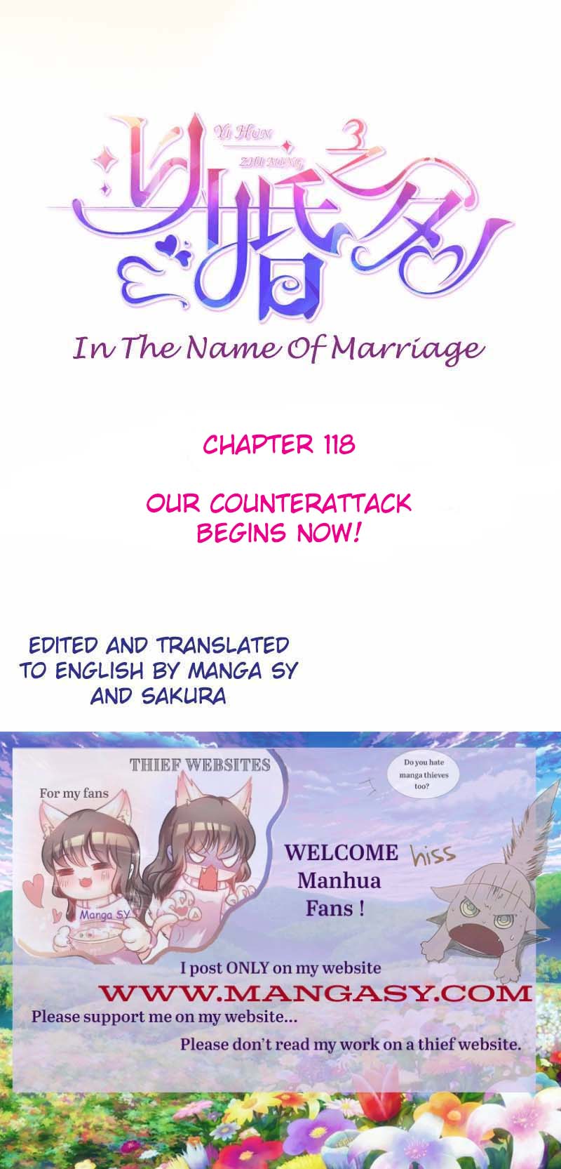 In The Name Of Marriage Chapter 118 - Picture 1