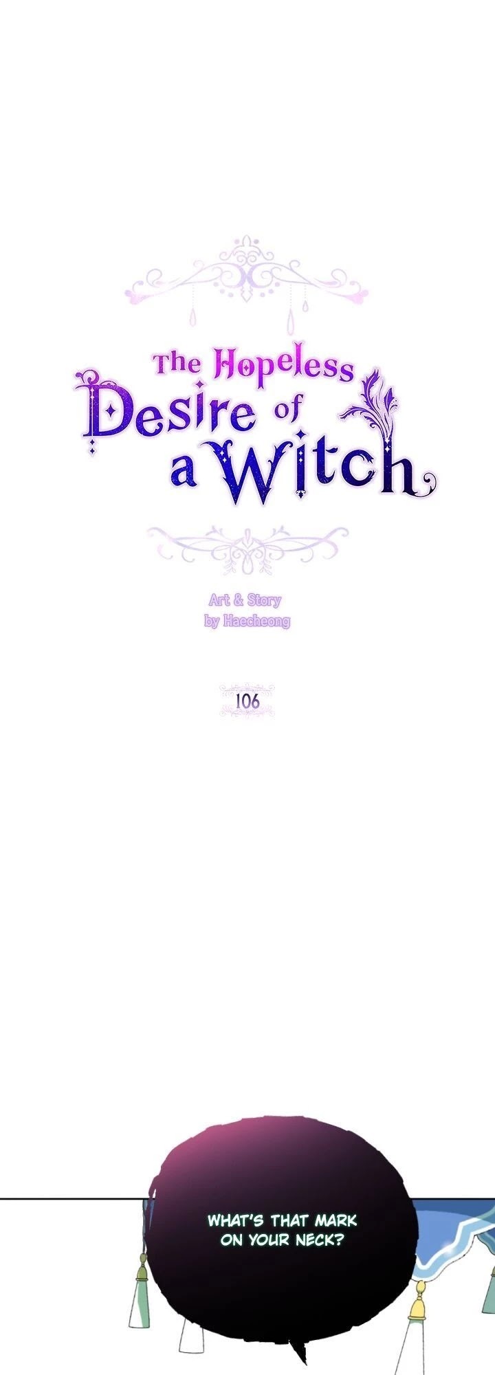 A Witch's Hopeless Wish Chapter 106 - Picture 1