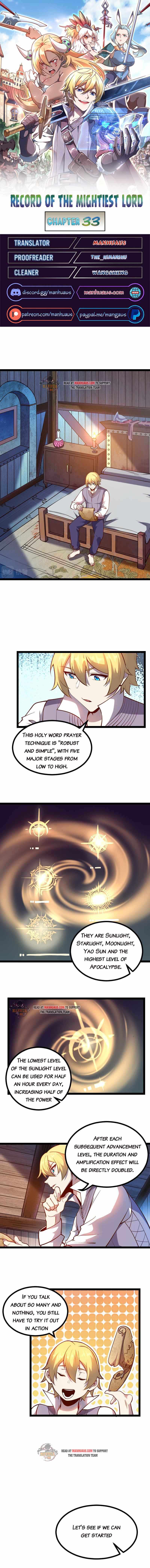 I Am The Strongest Lord In Another World - Page 1
